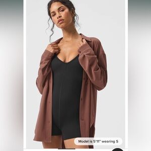 Alo Dreamscape Button Down Long Sleeve